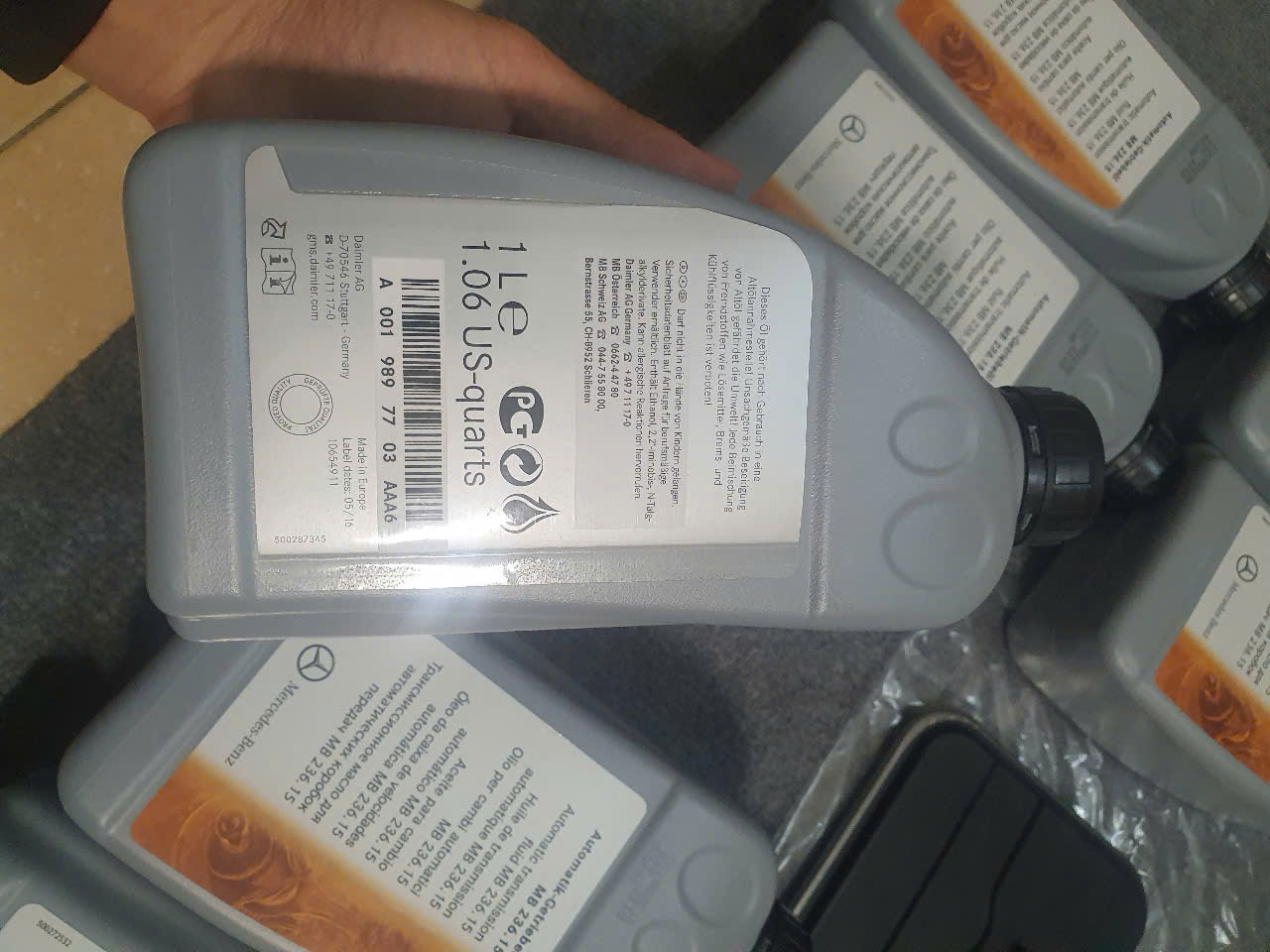DẦU SỐ MERCEDES 7 CẤP CHÍNH HÃNG A0019897703AAA6